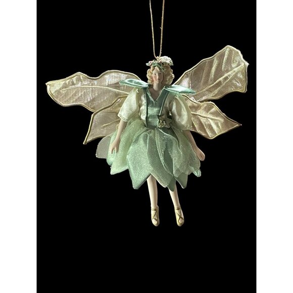 2000 Avon Gift Collection Enchanted Fairy Caucasian Christmas Tree Ornament VTG - Picture 1 of 6